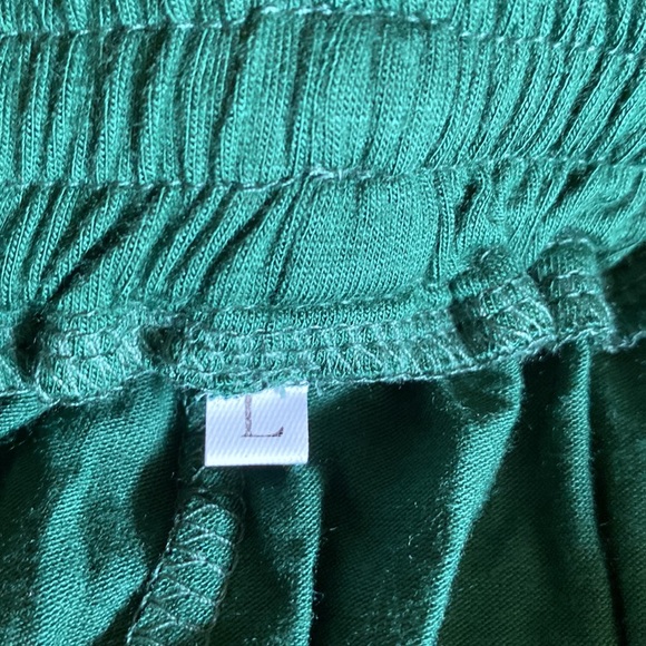 NWT. Dark Green 2 Piece Pajamas - Picture 9 of 11